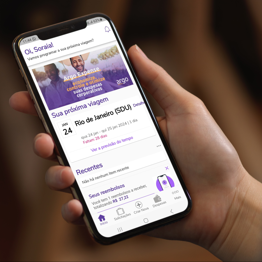 Argo unifica aplicativos para facilitar gestão de viagens e despesas